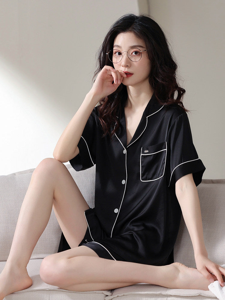 Ice Silk Pajamas for Women