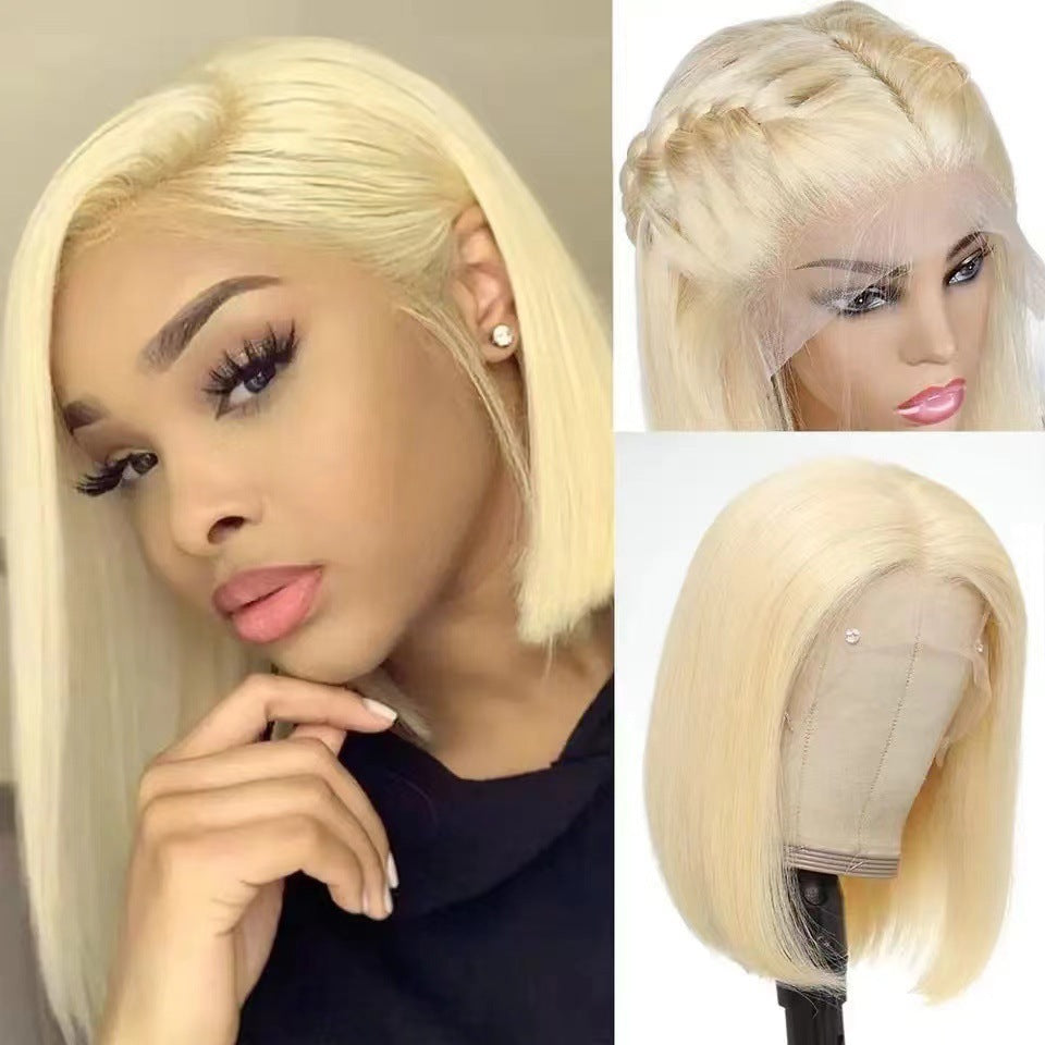 Short Curly Bobo Synthetic Hair Wig