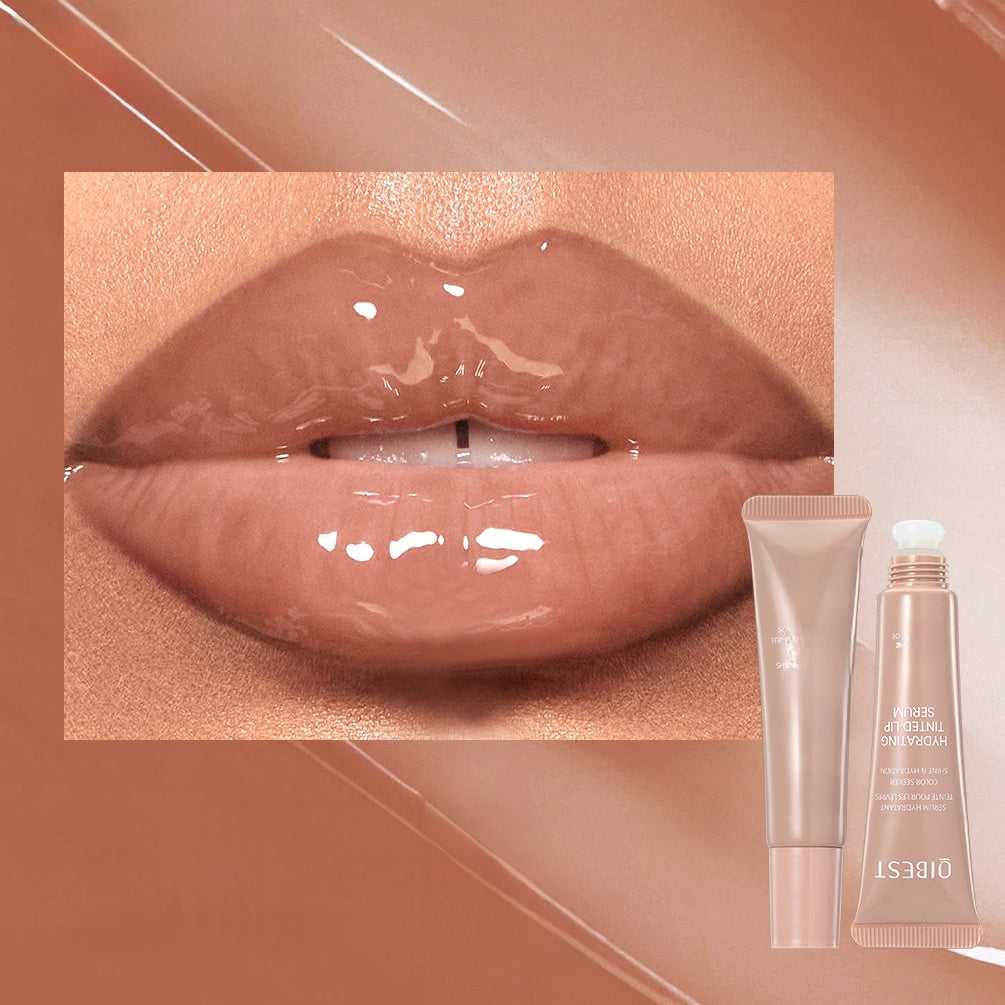 Colored lip gloss liquid