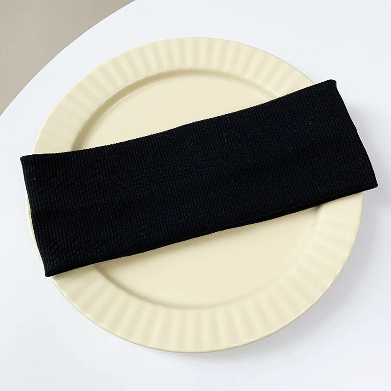 3pcs Wide-brimmed elastic hair band