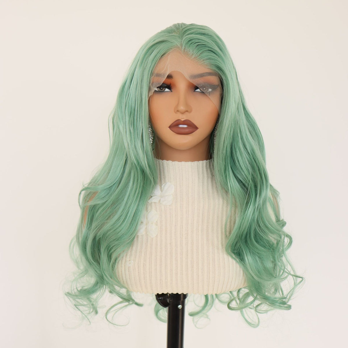 Synthetic Lace Front Wig with Big Waves