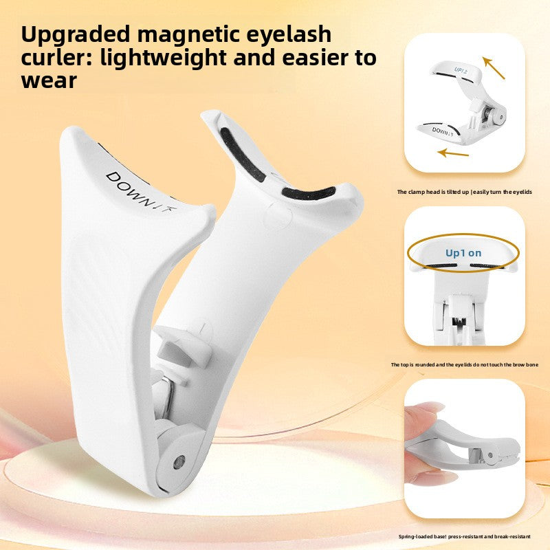 Magnetic False Eyelashes with Spring Clip