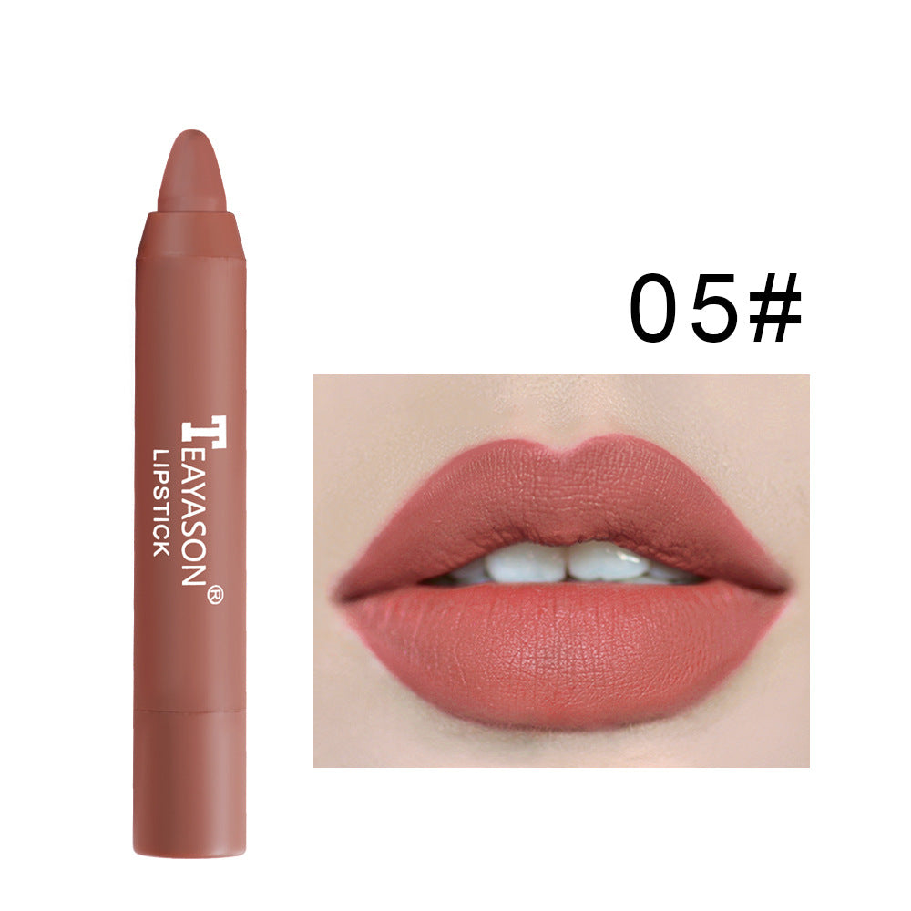 Matte Lip Gloss with Color and Moisturizing Properties, Easy-To-Apply Lip Glaze