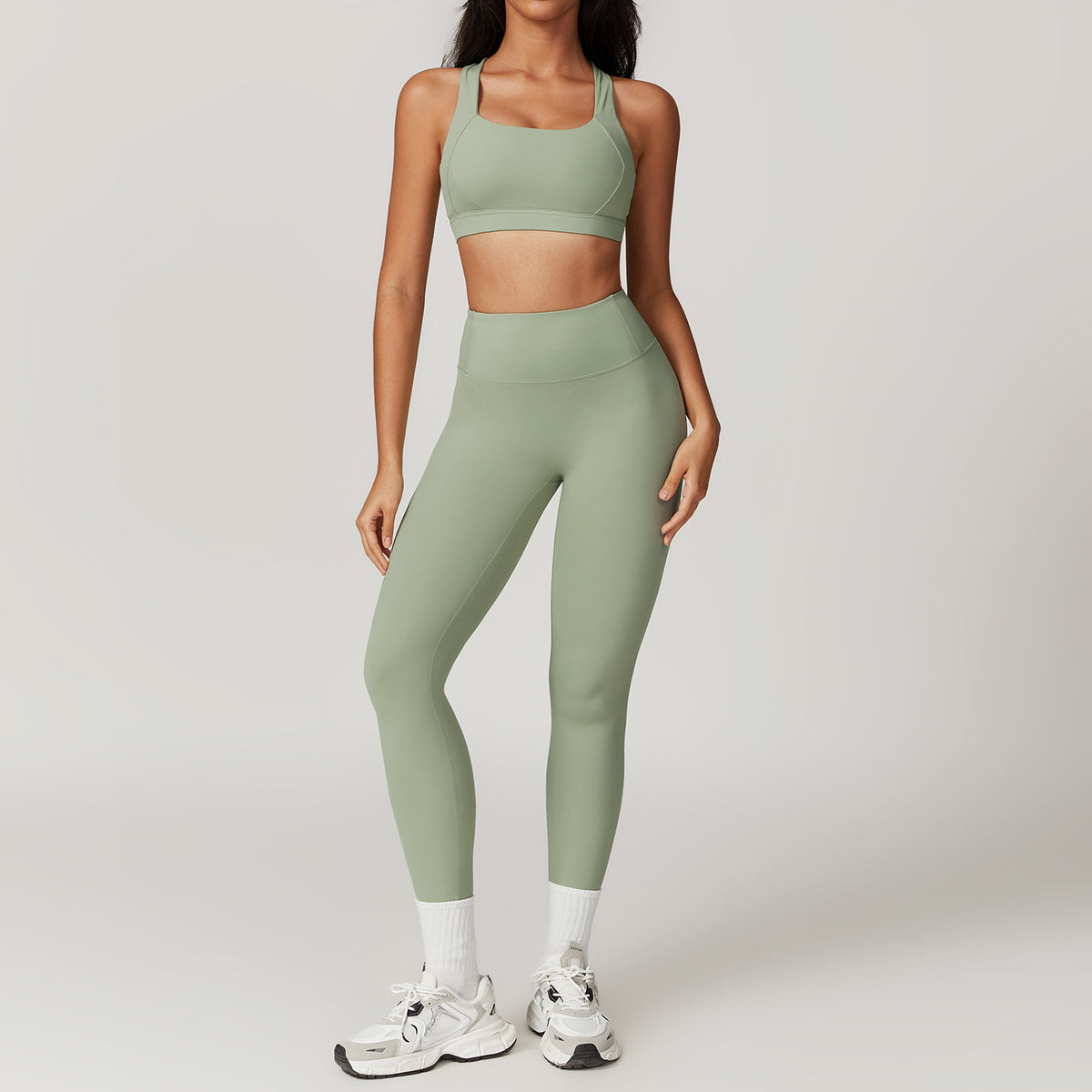 Womens Quick-Dry Fitness Yoga Set