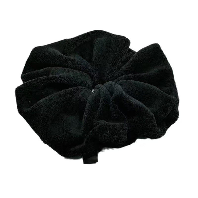Oversized Plush Hair Ring