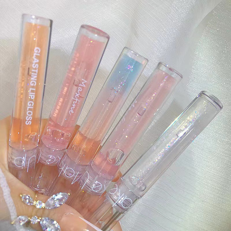 Glossy Lip Gloss Jelly Lip Glaze Water Light Lip Dye
