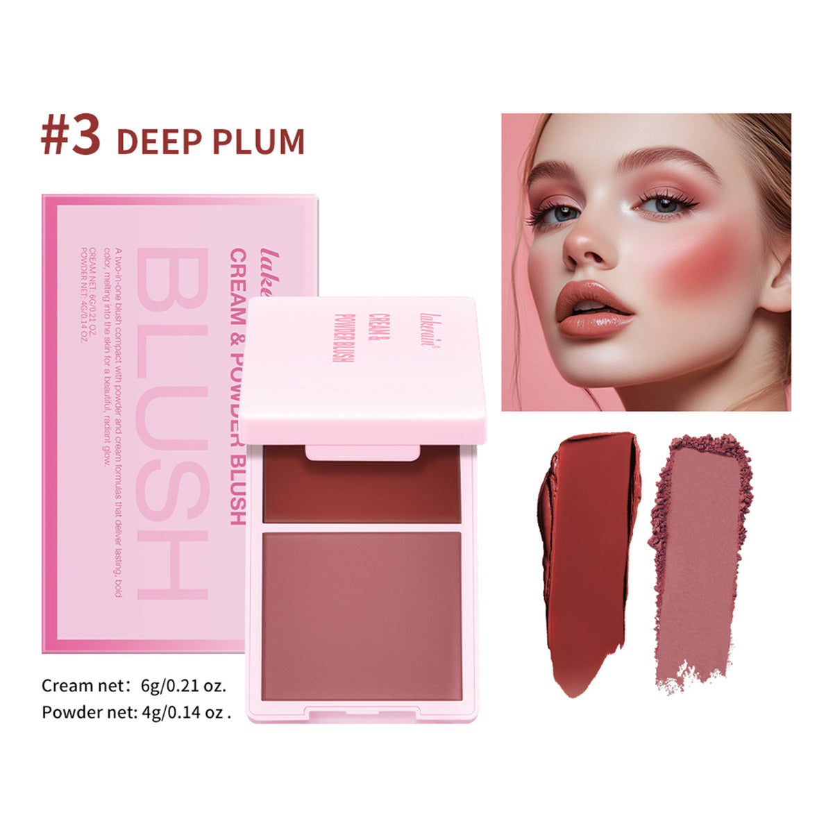Dual-Effect Blush Palette