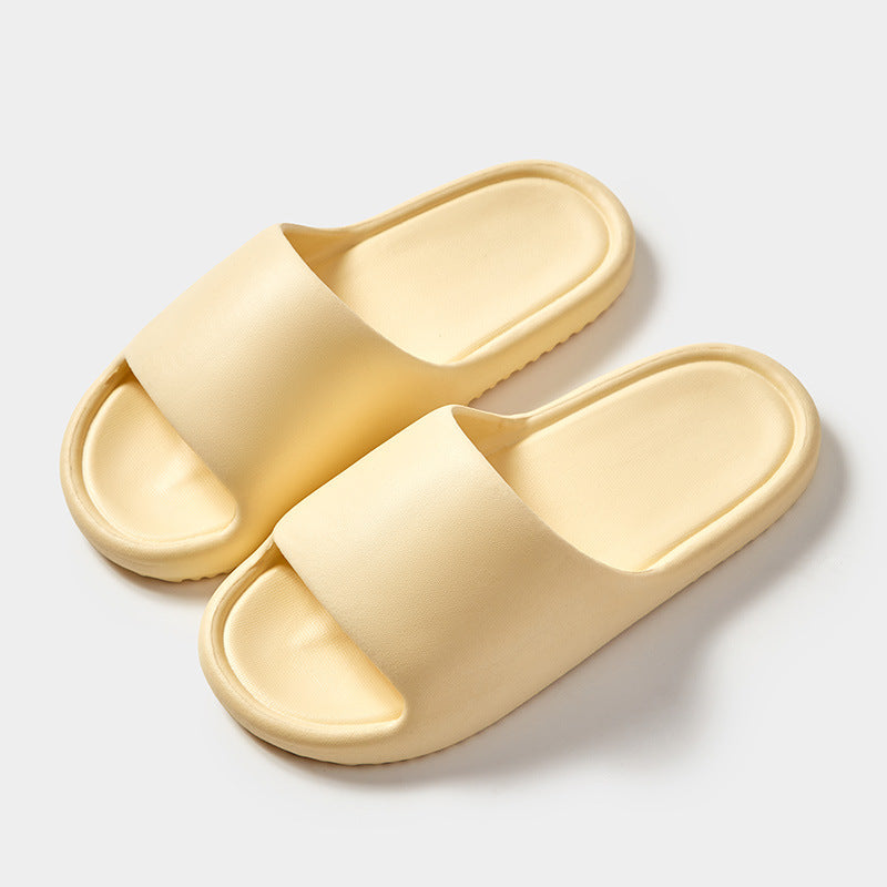 Thick-bottomed travel home portable bathroom slippers
