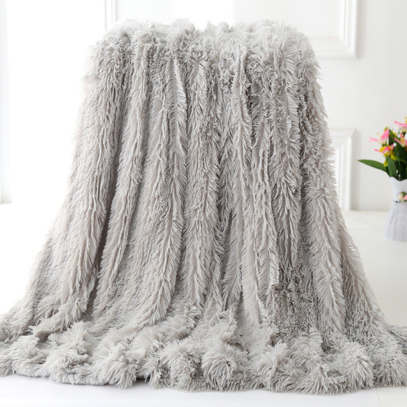 Double-Sided Plush Fleece Blanket
