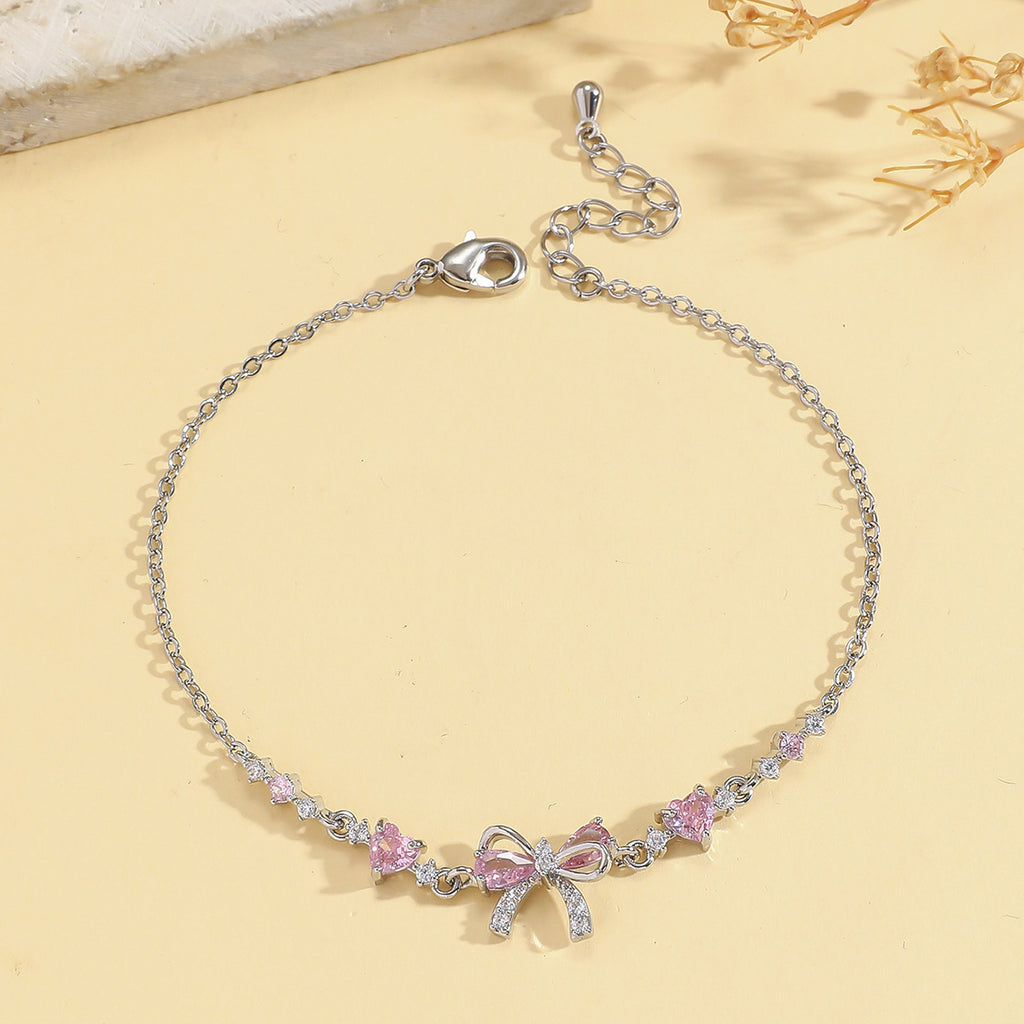 Butterfly Adjustable Zircon Bracelet for Women