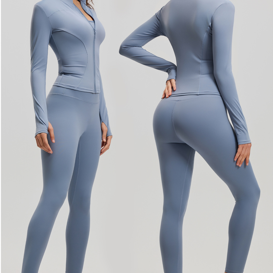 High Elastic Yoga Running Fitness Outfit Set