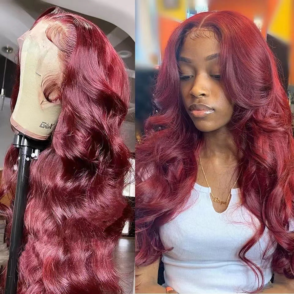 Synthetic fiber wig