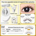 Magnetic False Eyelashes with Spring Clip