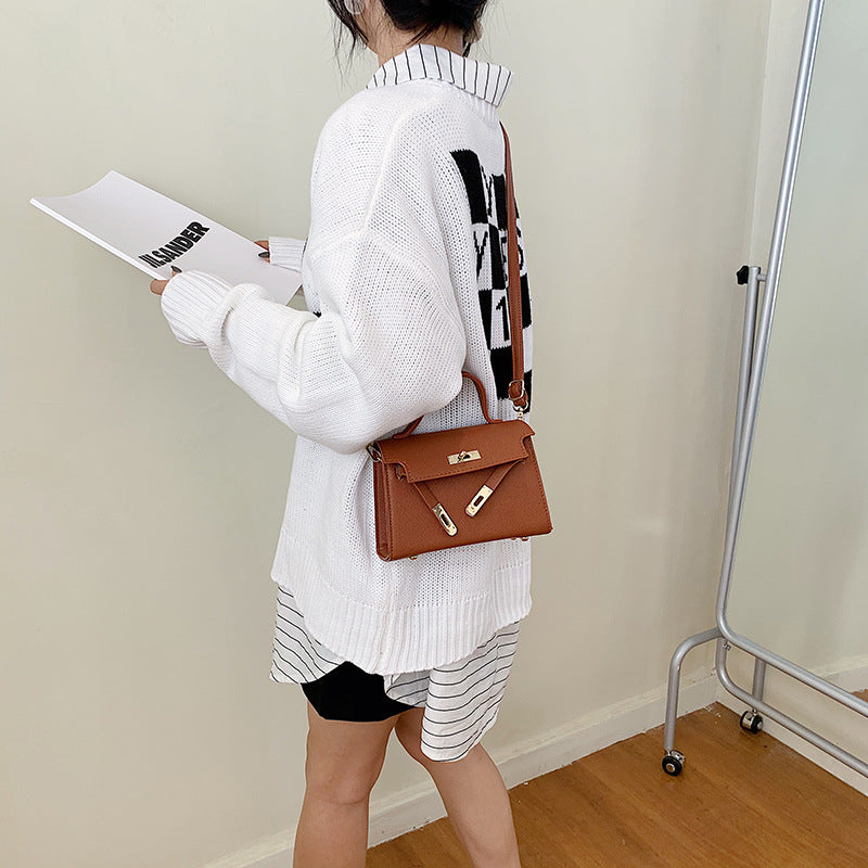 Fashion Lock Mini Crossbody Shoulder Bag