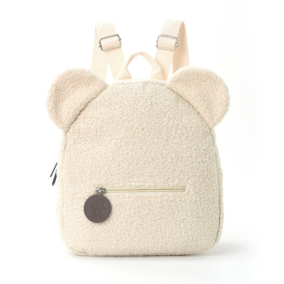 Cartoon Bear Ears Plush Backpack