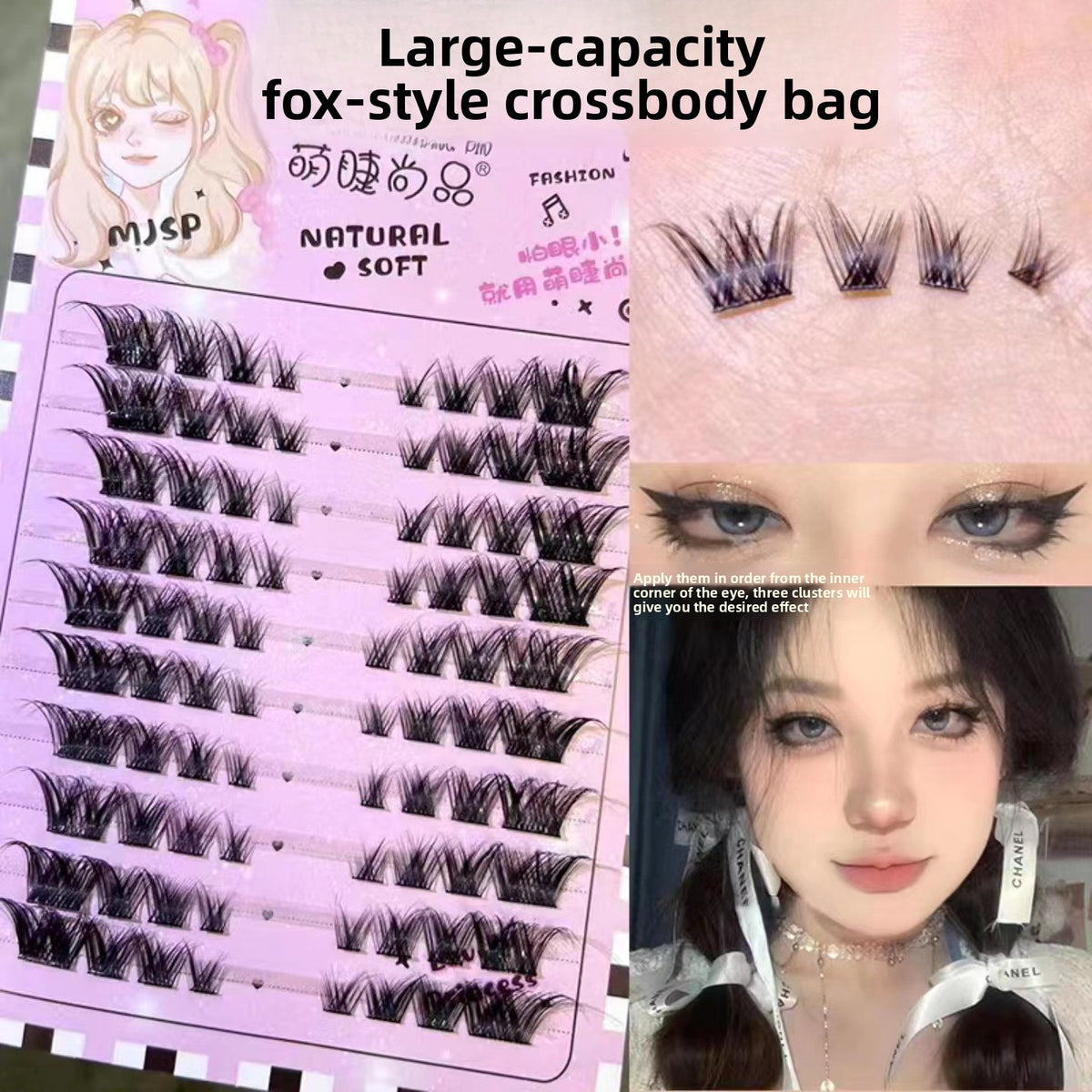 Natural Volume Faux Eyelashes
