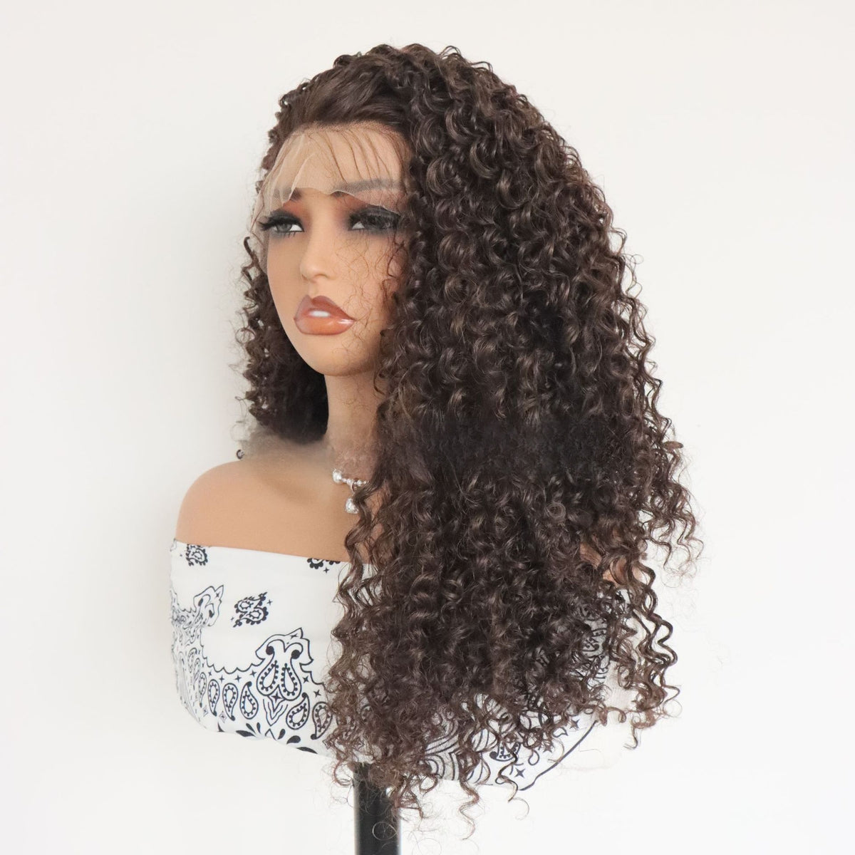 Lace Front Synthetic Women Wig Cap