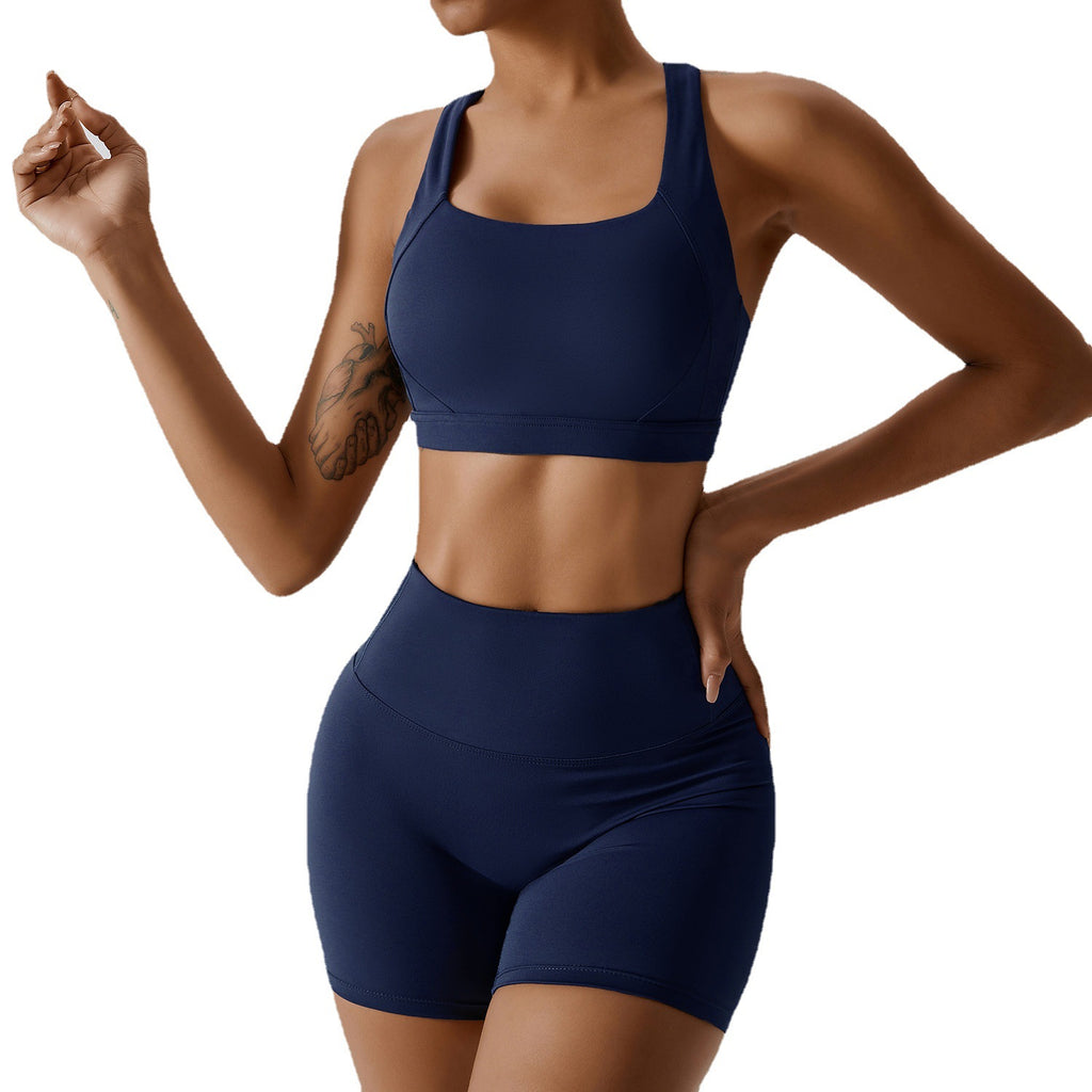 Womens Quick-Dry Fitness Yoga Set