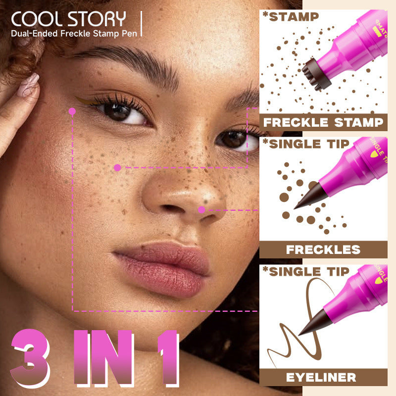 Dual Ended Freckle Stamp Pen