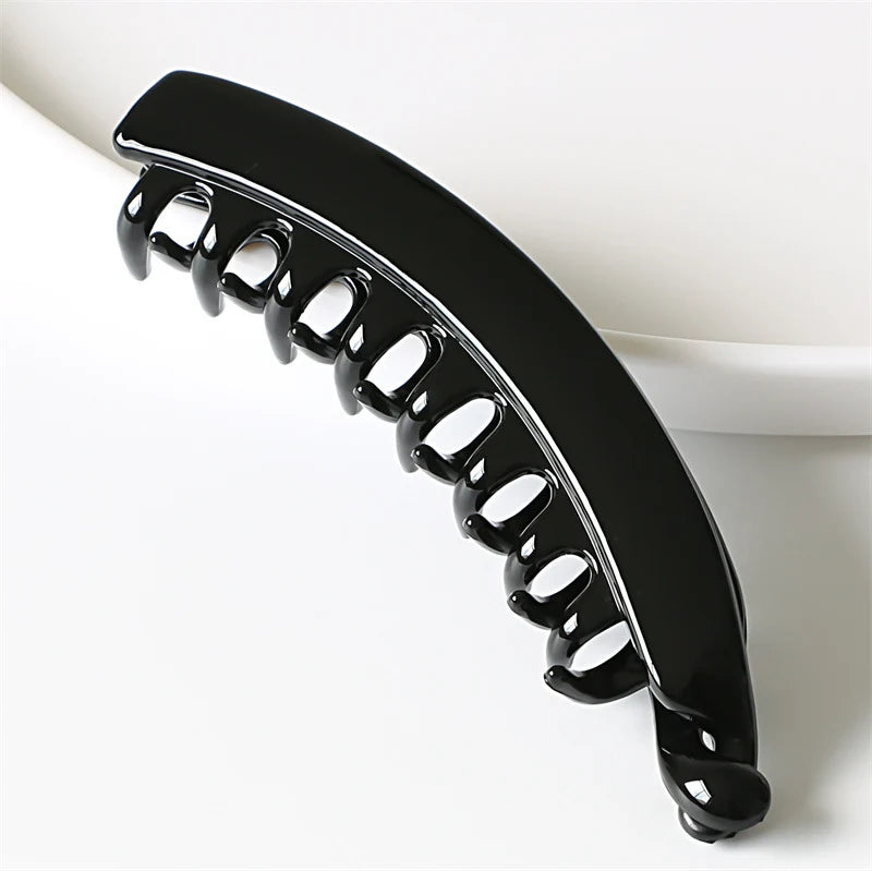 3pcs Elegant Vertical Banana Hair Clip