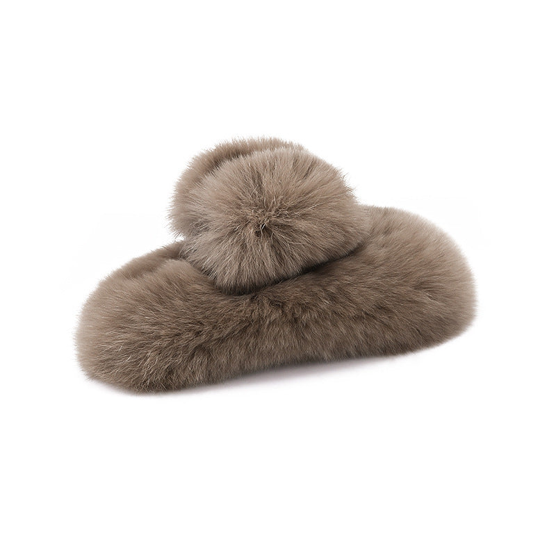 Real beaver fur claws