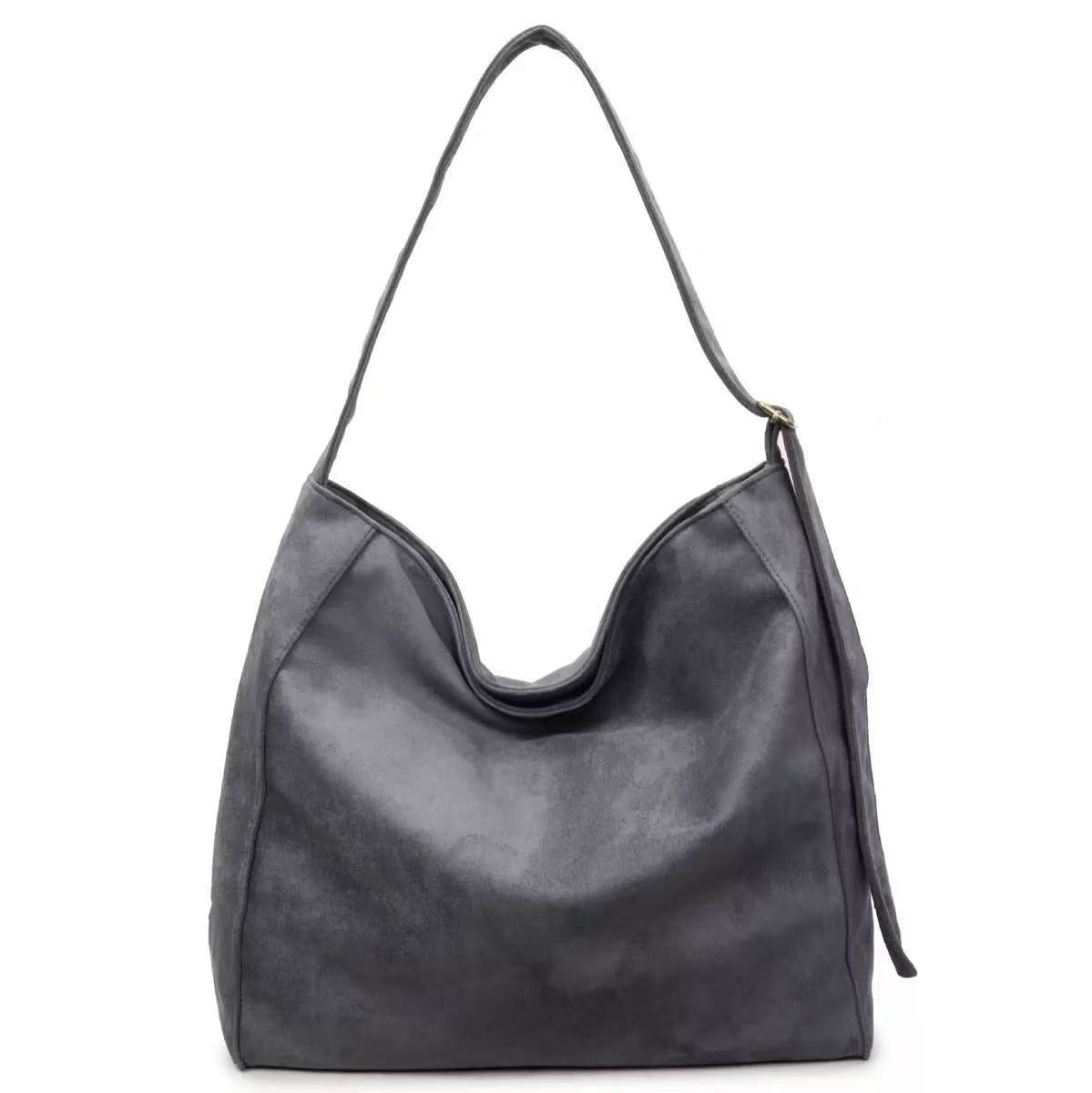 Suede Tote Bag
