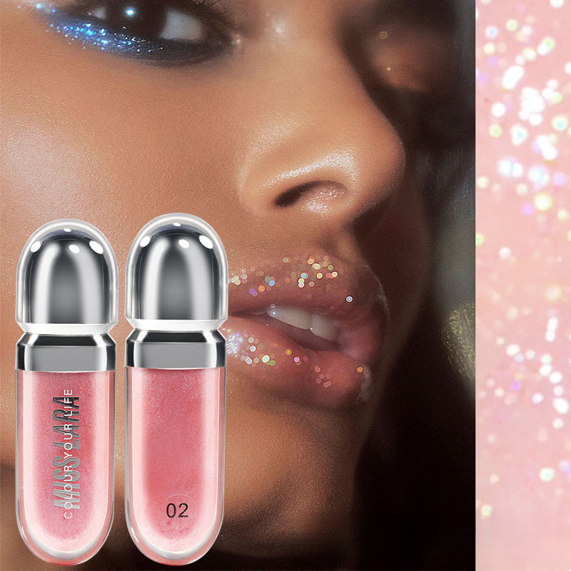 pearlescent lip glaze lip gloss for women