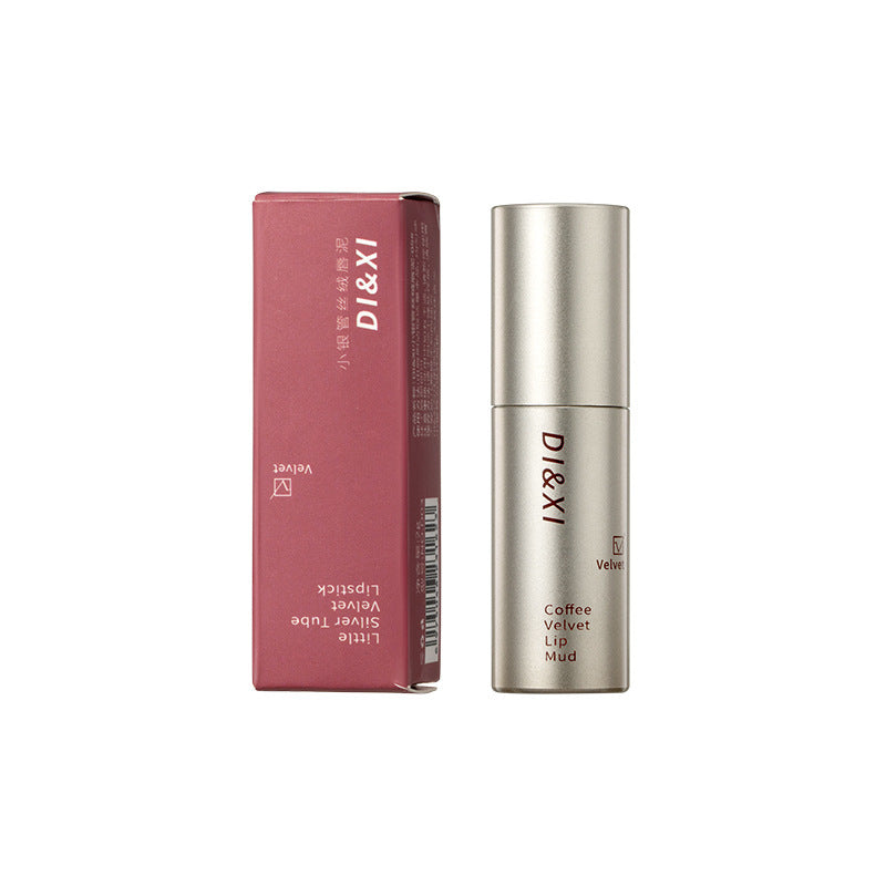 Small silver tube lip gloss