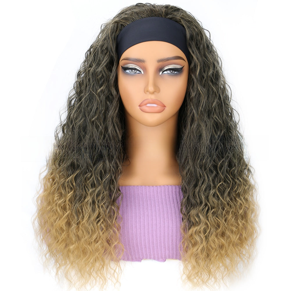 Deep Headband Wig with Large Waves