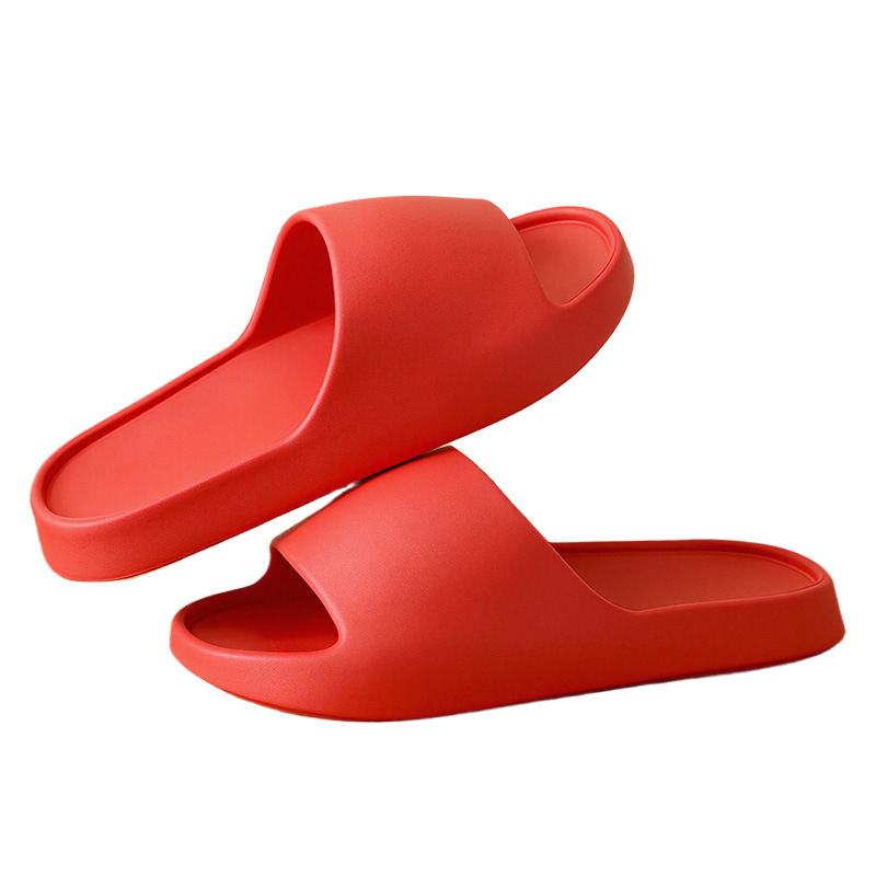 Thick-bottomed travel home portable bathroom slippers