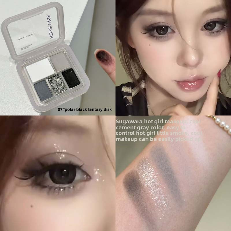 Soft Color Eyeshadow Palette Matte Pearlescent Finish