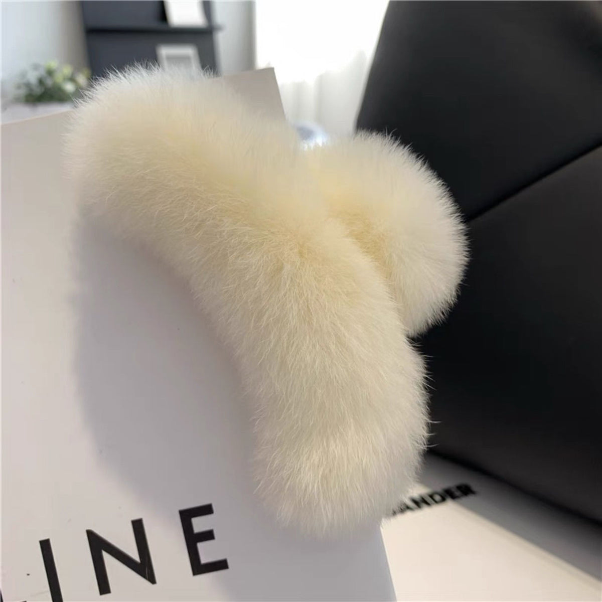Real beaver fur claws