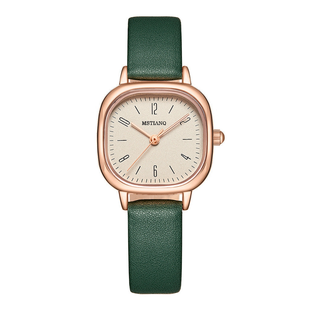 Women's Square Quartz Wristwatch