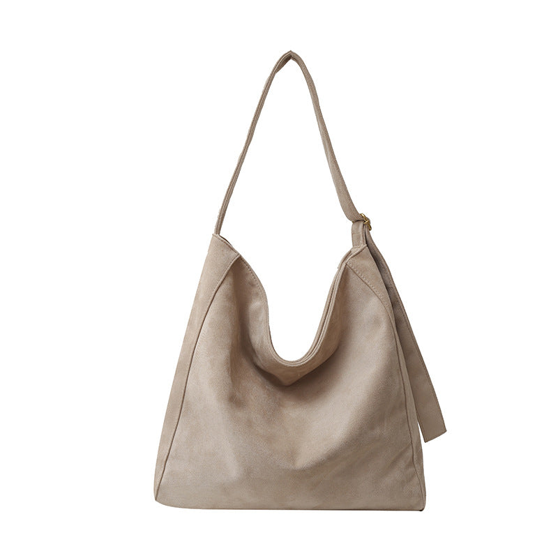 Suede Tote Bag