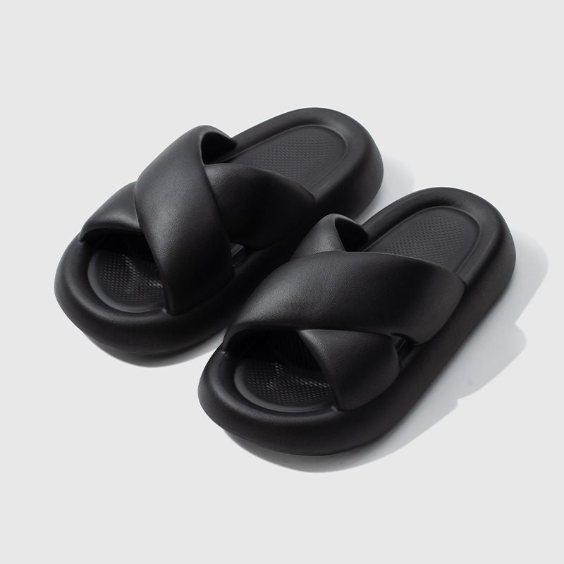 EVA Cross Strap Home Slippers