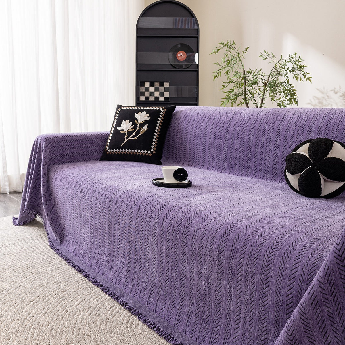 Chenille Sofa Cover Towel