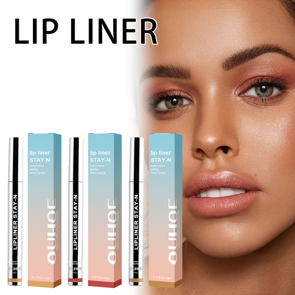 Stripping Lip Liner for Long-lasting Plumping Effect