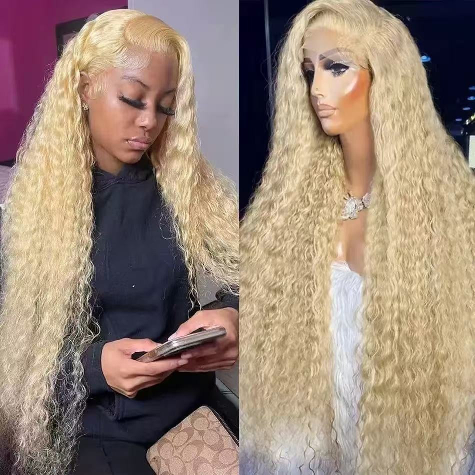 Synthetic Fiber Curly Wig with Rose Net