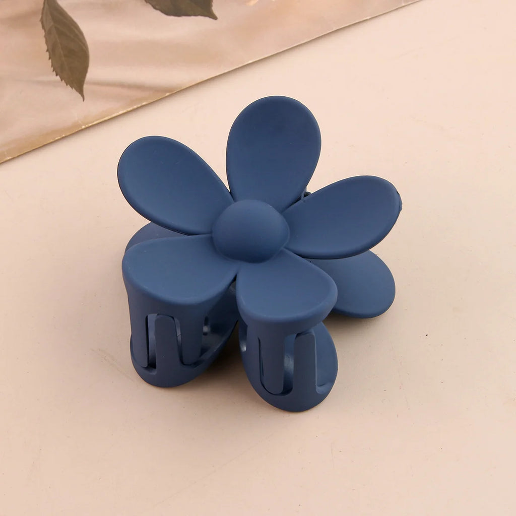 3pcs Fashion Flower Hair Clip ABS Grip Claw Clip for Women