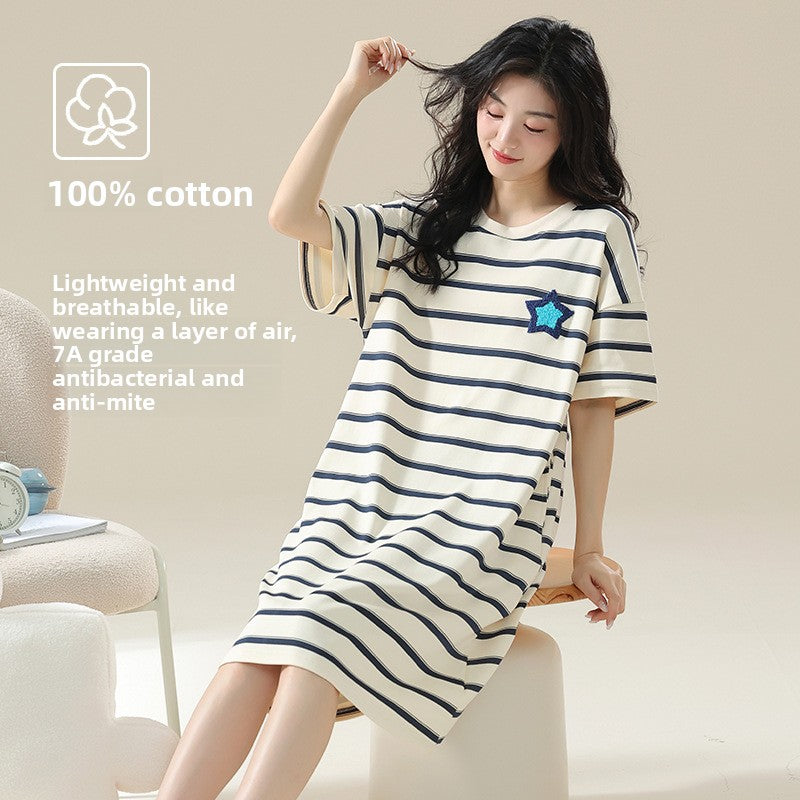 100% Cotton Nightgown for Women
