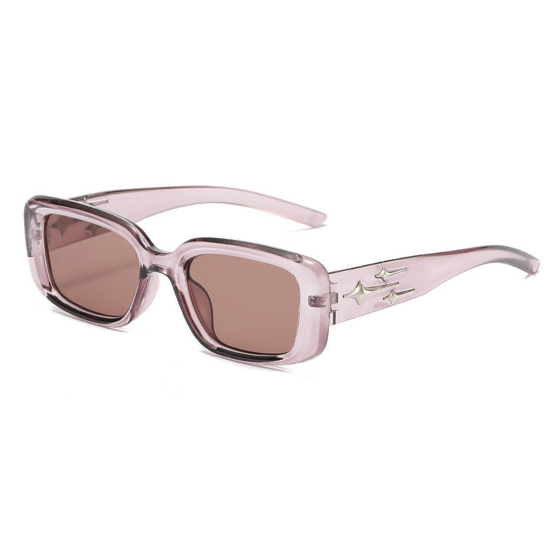Meteor Square Frame Sunglasses UV Protection