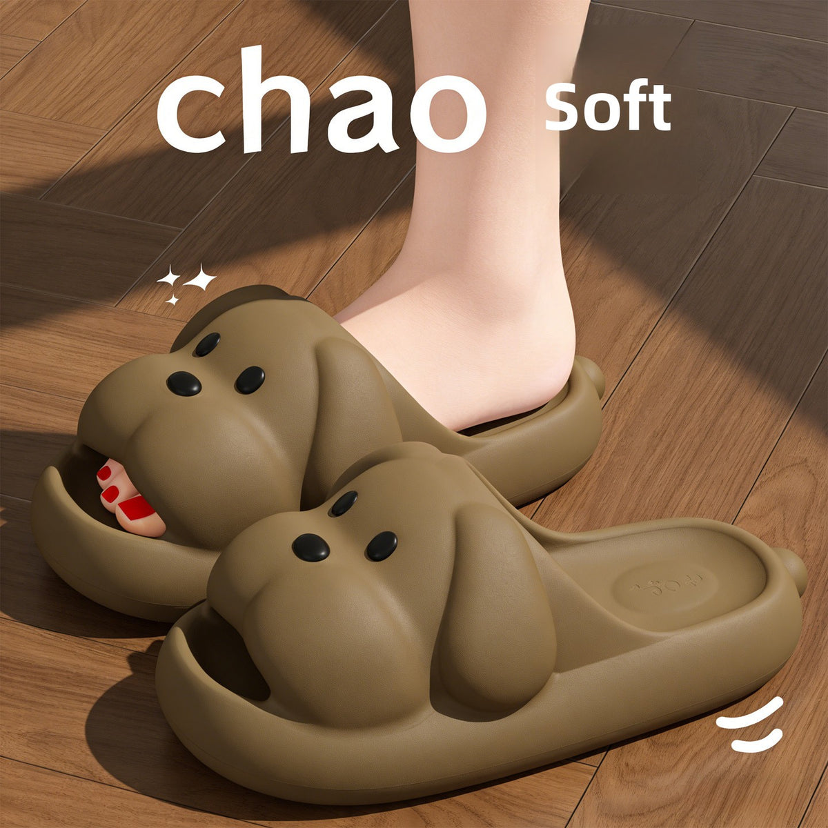 Cute Puppy EVA Slippers