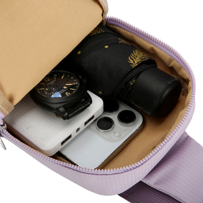 Minimalist Chest Bag with Adjustable Strap