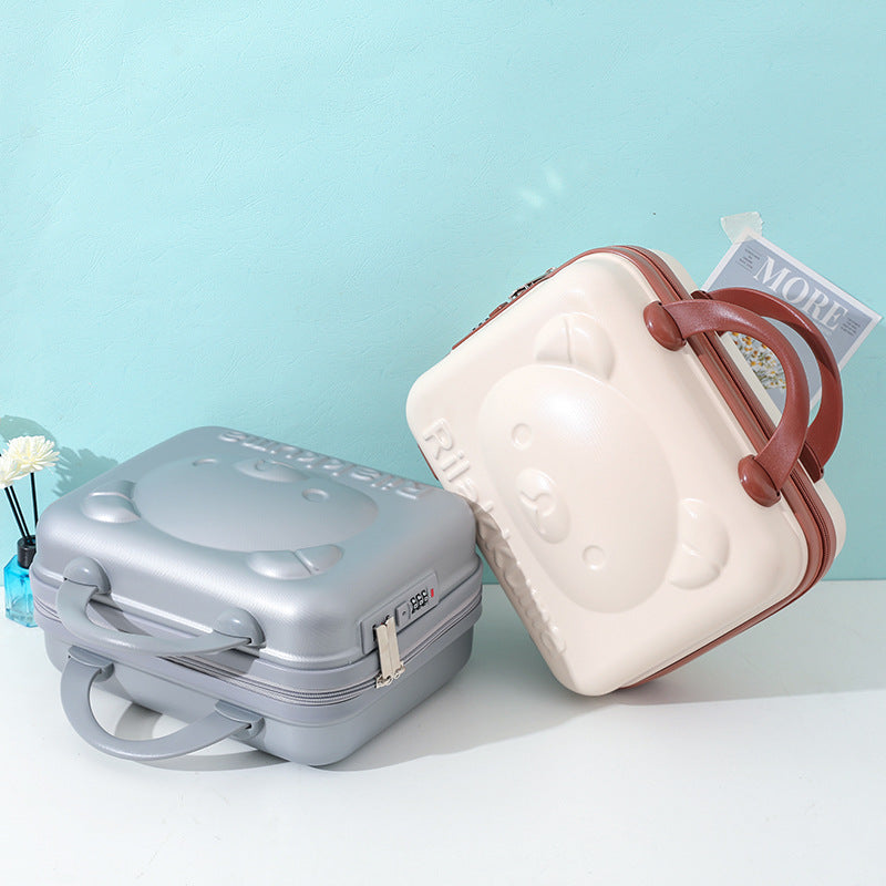 A 14-inch mini cosmetic case for hand luggage