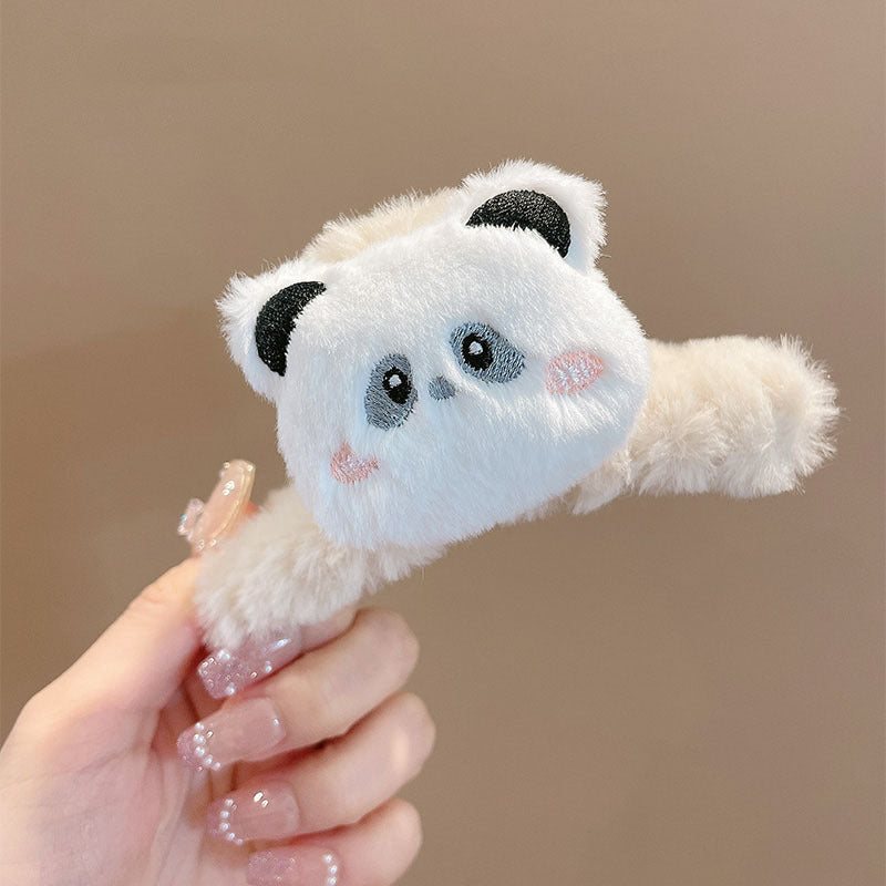 Plush cartoon puppy shark clip