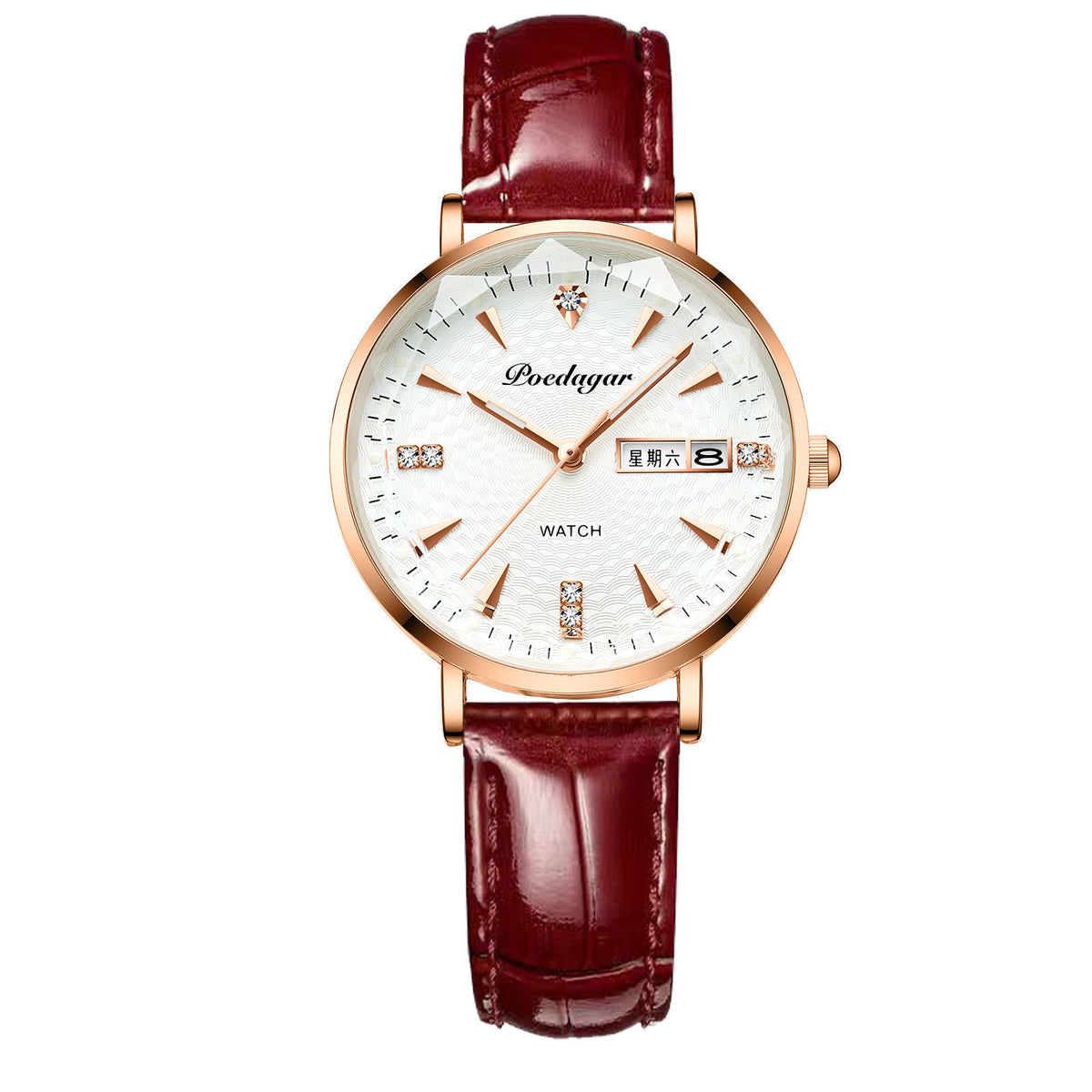 Waterproof Luminous Women Calendar Watch