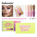8-Color Blush Highlighter Contour Palette