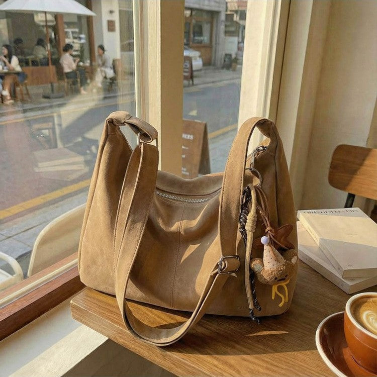 Women's casual crossbody dumpling bag