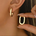 Minimalist U-Shaped Earrings