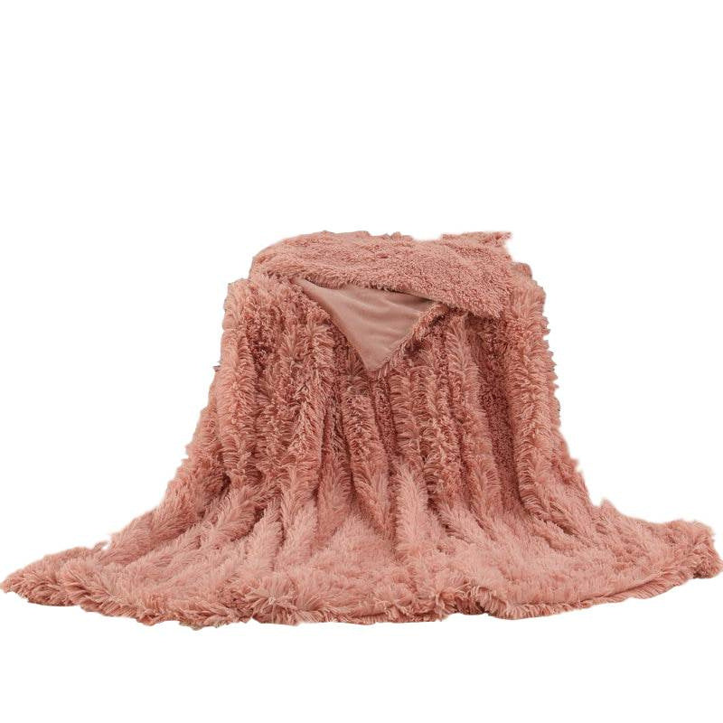 Double-Sided Plush Fleece Blanket